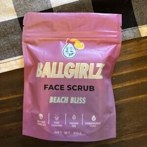 New Ballgirlz Face Scrub Beach Bliss Face Scrub - 5 oz